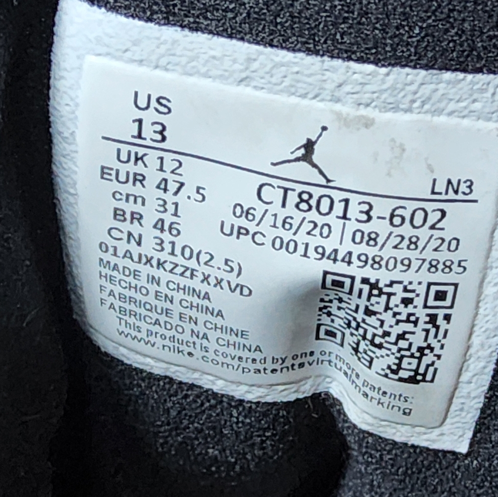 Jordan 12 Retro Reverse Flu Game Size 13 - Picture 8 of 8